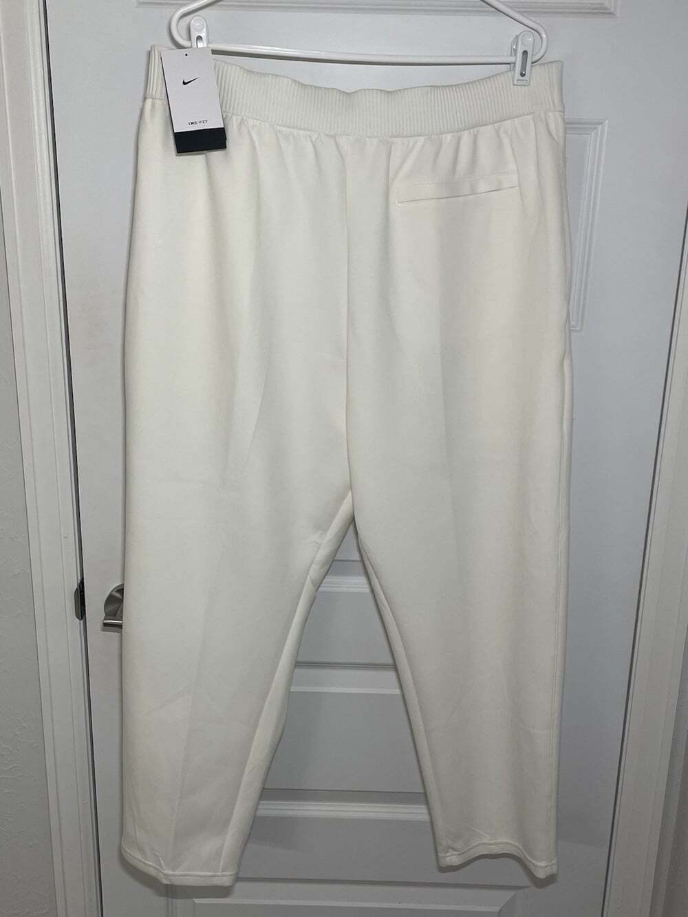 New Nike Dri-FIT 24.7 Impossibly Soft Track Pants Mens XL Off-White Training NWT - Picture 2 of 16